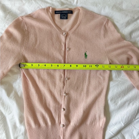 Vintage Ralph Lauren Sport Pink Cardigan - Picture 6 of 7